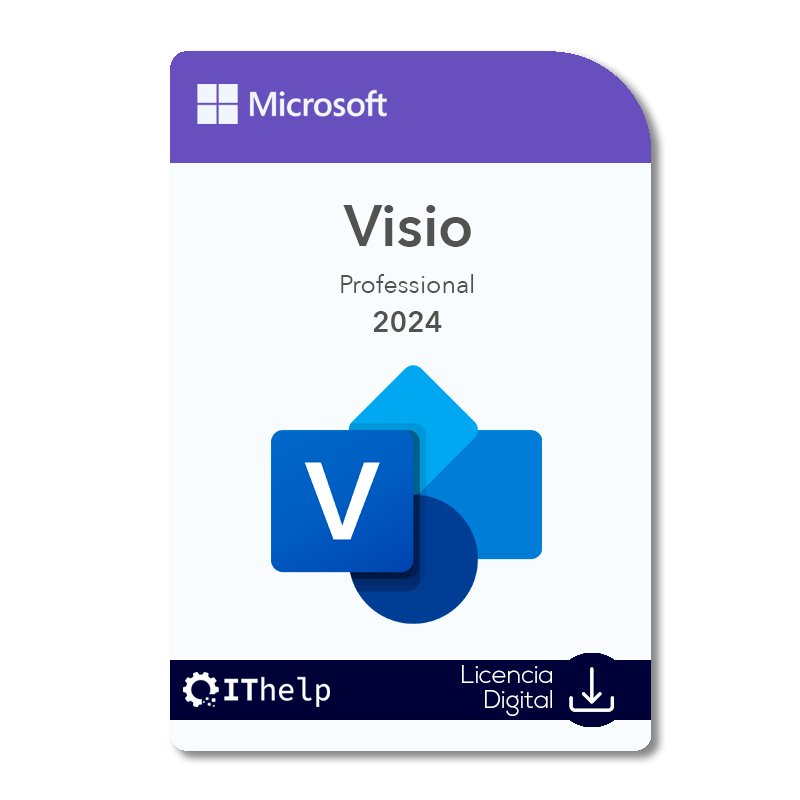 Microsoft Visio 2024 Professional - 1 PC Microsoft Visio 2024 Professional - 1 PC