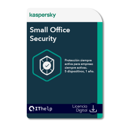 Kaspersky Small Office Security - 1 año, 5 Dispositivos