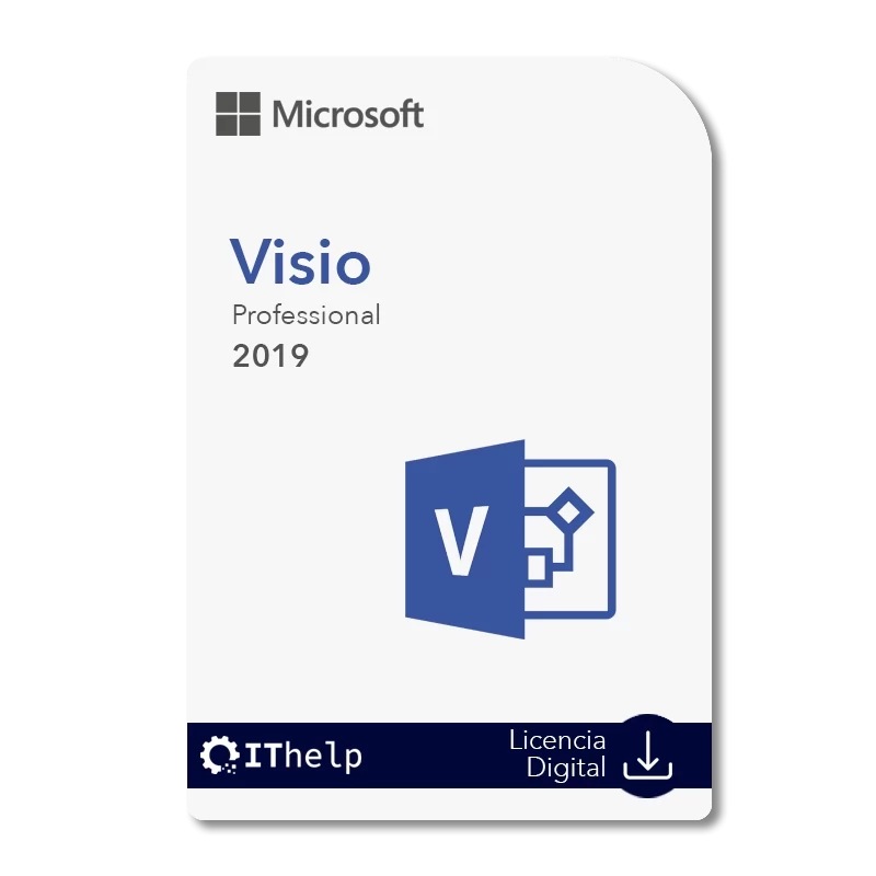 Microsoft Visio 2019 Professional – Licencia digital para 1 PC Microsoft Visio 2019 Professional – Licencia digital para 1 PC