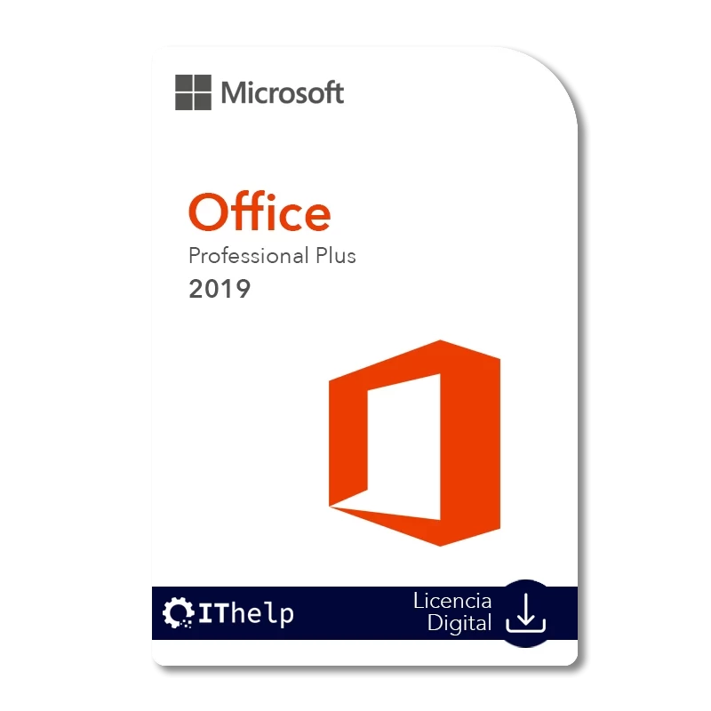 Microsoft Office 2019 Professional Plus – Licencia digital para 1 PC Microsoft Office 2019 Professional Plus – Licencia digital para 1 PC