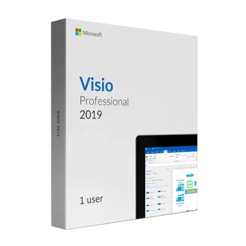 Microsoft Visio 2019 Professional Box