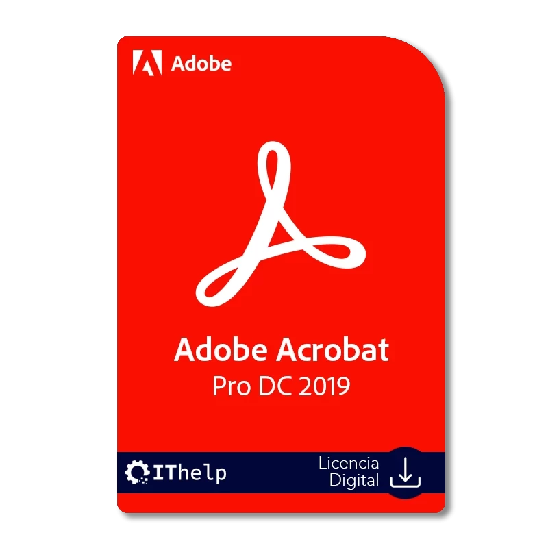 Adobe Acrobat Pro DC 2019 | Edición para PC con Licencia Original