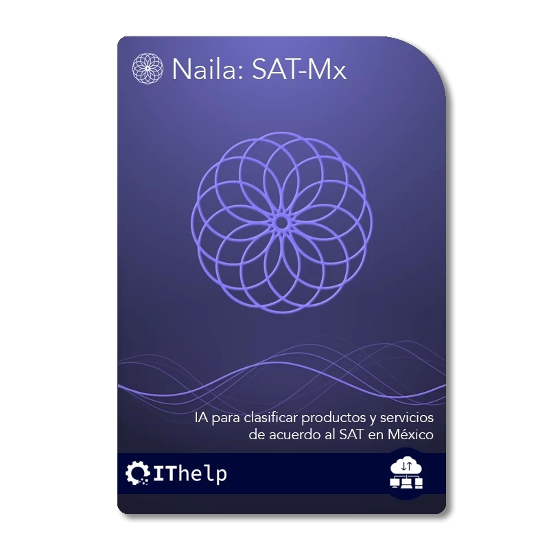 Imagen Naila SAT‑Mx – asistente para clasificar de acuerdo al SAT