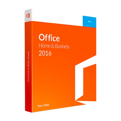 Microsoft Office 2016 Home and Business MAC Box