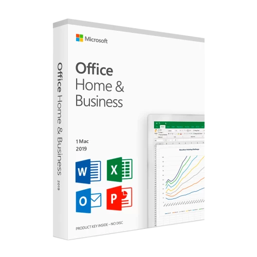 Microsoft Office 2019 Home and Business MAC Box