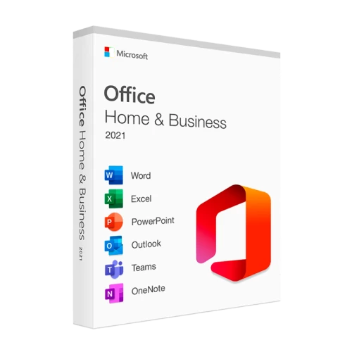 Microsoft Office 2021 Home and Business MAC Box