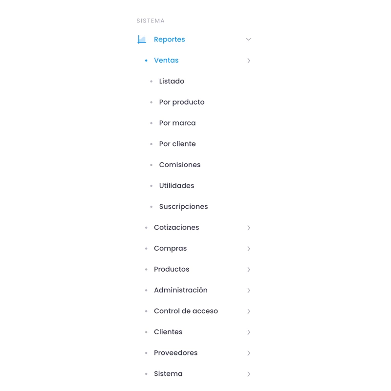OpenDesk PRO | Negocios by 3NETCOM - Parámetros del sistema